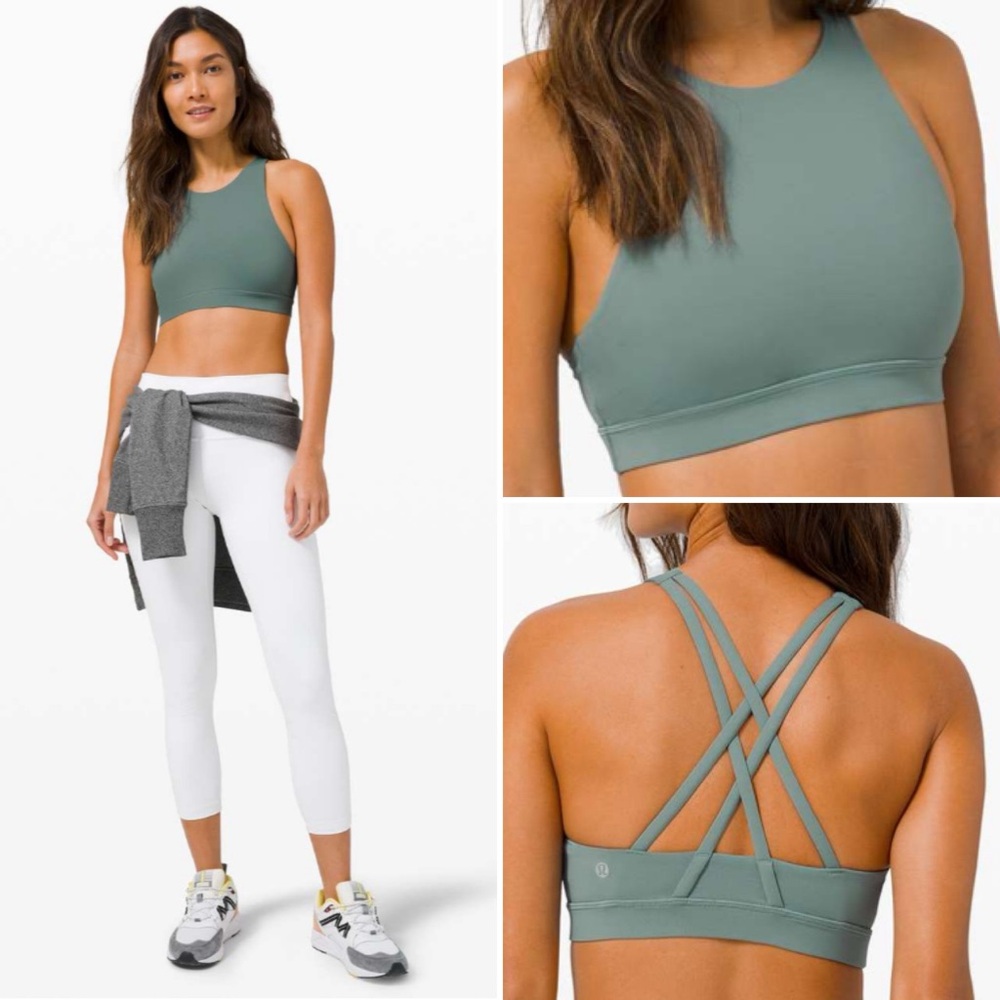lululemon athletica Green Sports Bra